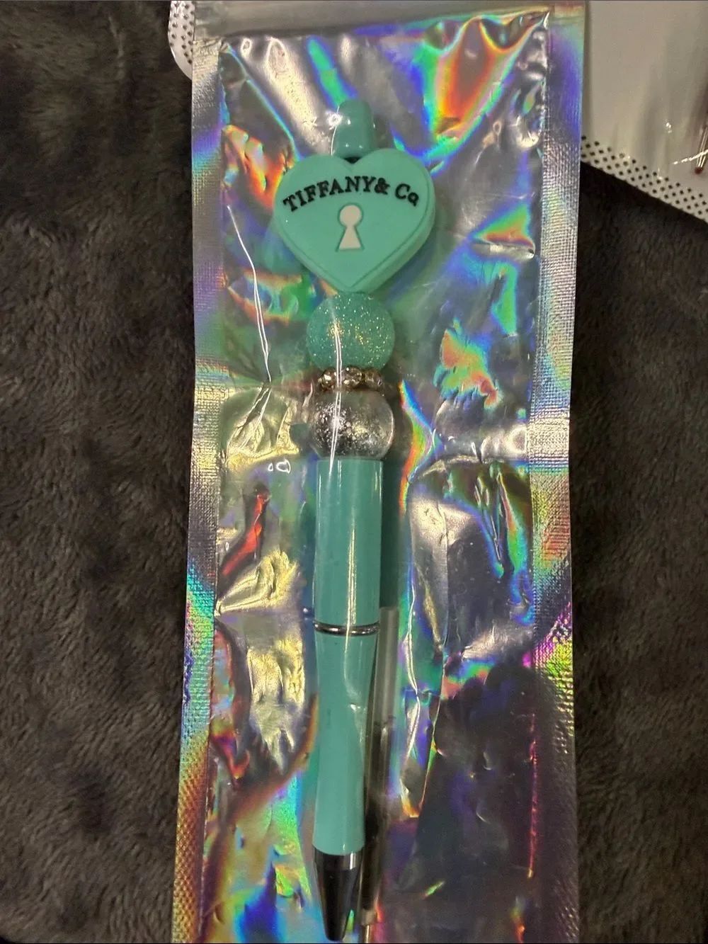 Tiffany & Co. Heart Charm Pen in Blue-Green